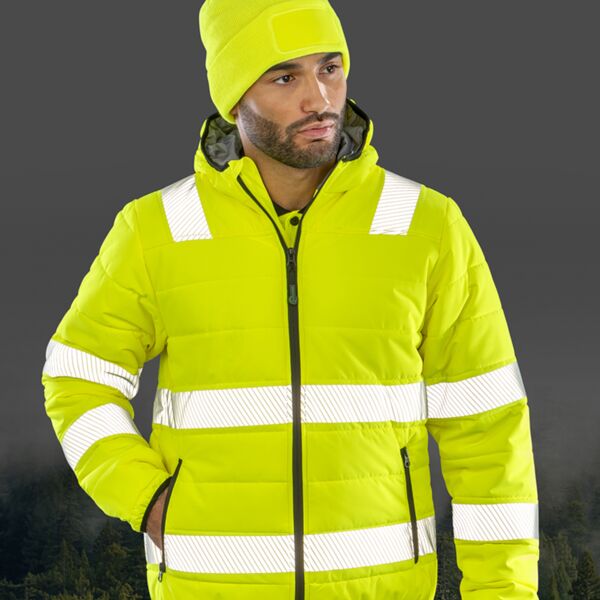 Result Genuine Recycled Ripstop Padded Safety Jacket Thumbnail