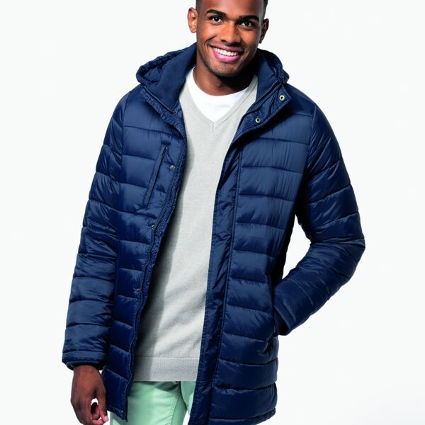 Kariban Lightweight Long Padded Parka Jacket Thumbnail